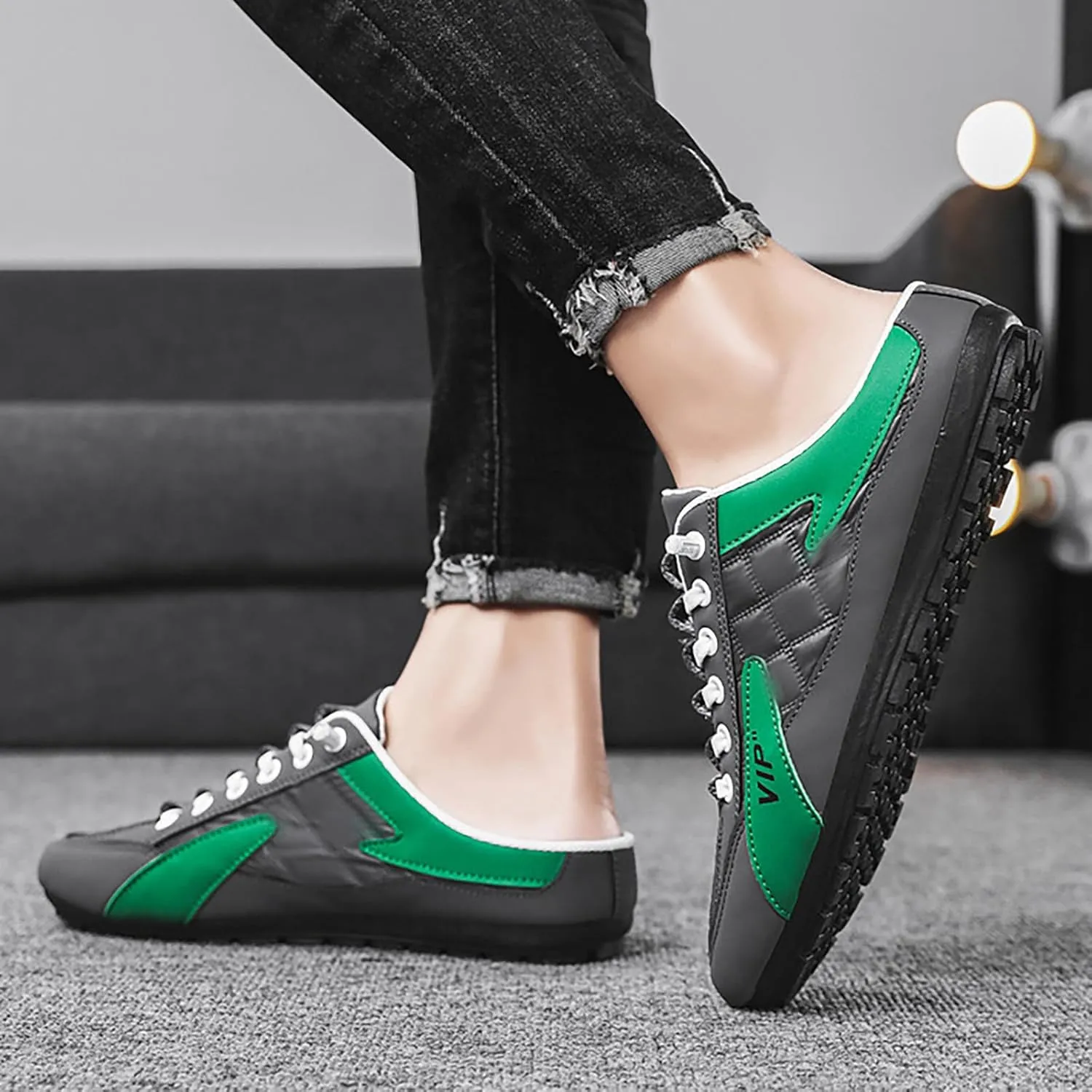 2025 Men's New Spring and Fisherman's Shoes Slip On Size Casual Sneaker Mens Shoes