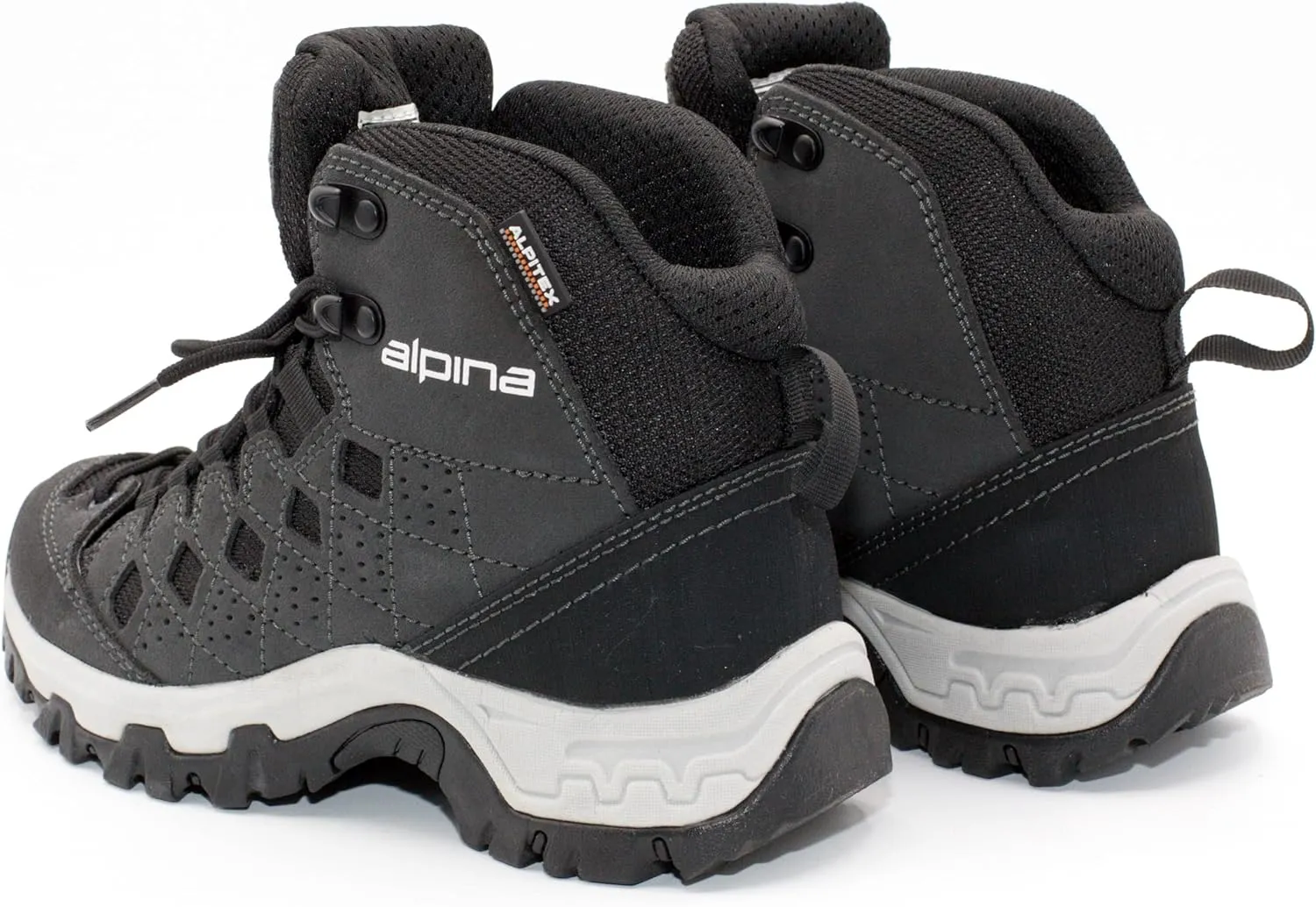 Alpina SIMBIA Women's Hiking Boots Waterproof Slip-Resistant Trekking Breathable with 100% Leather Made in Europe