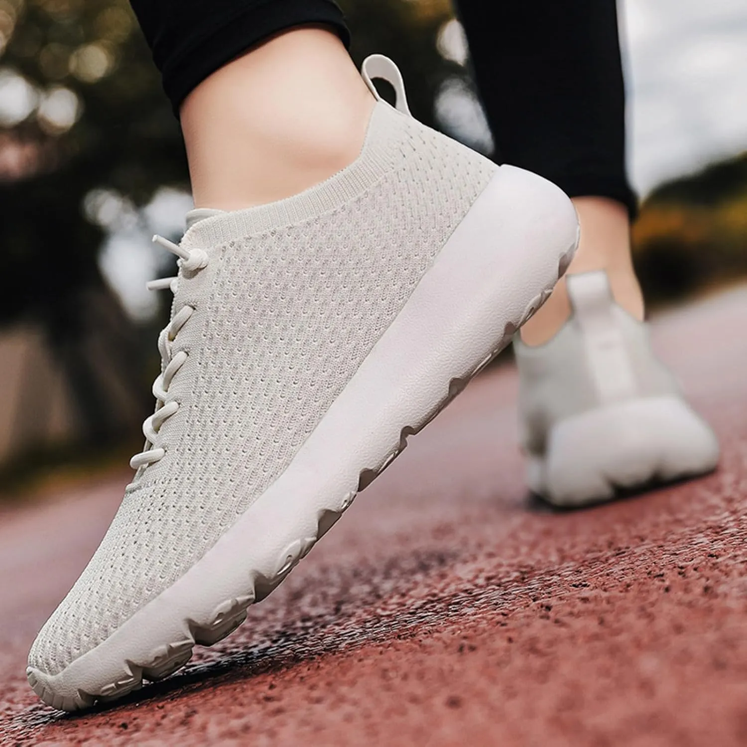 Arch Support Fitness Sneaker for Men Breathable and Light Outdoor Comfy Walking Shoe Comfortable Stretch Shoes
