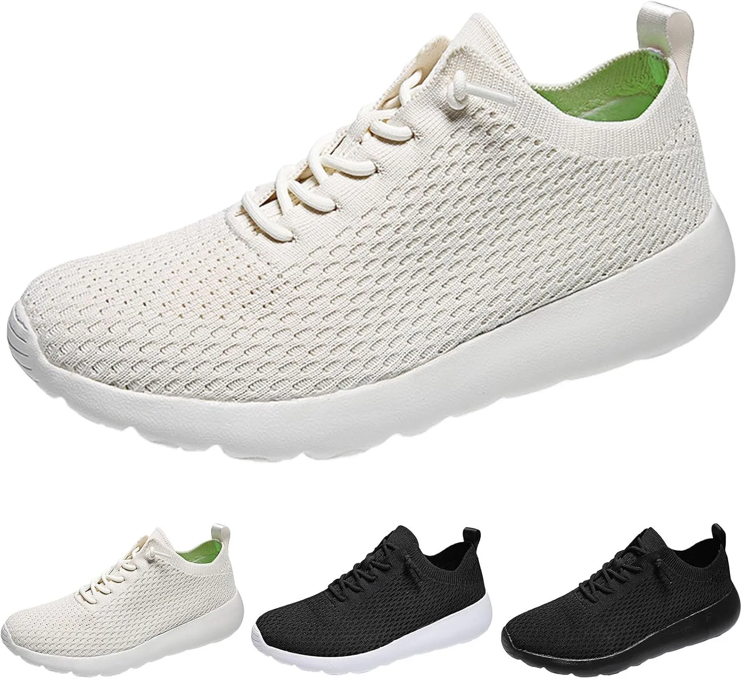 Arch Support Fitness Sneaker for Men Breathable and Light Outdoor Comfy Walking Shoe Comfortable Stretch Shoes