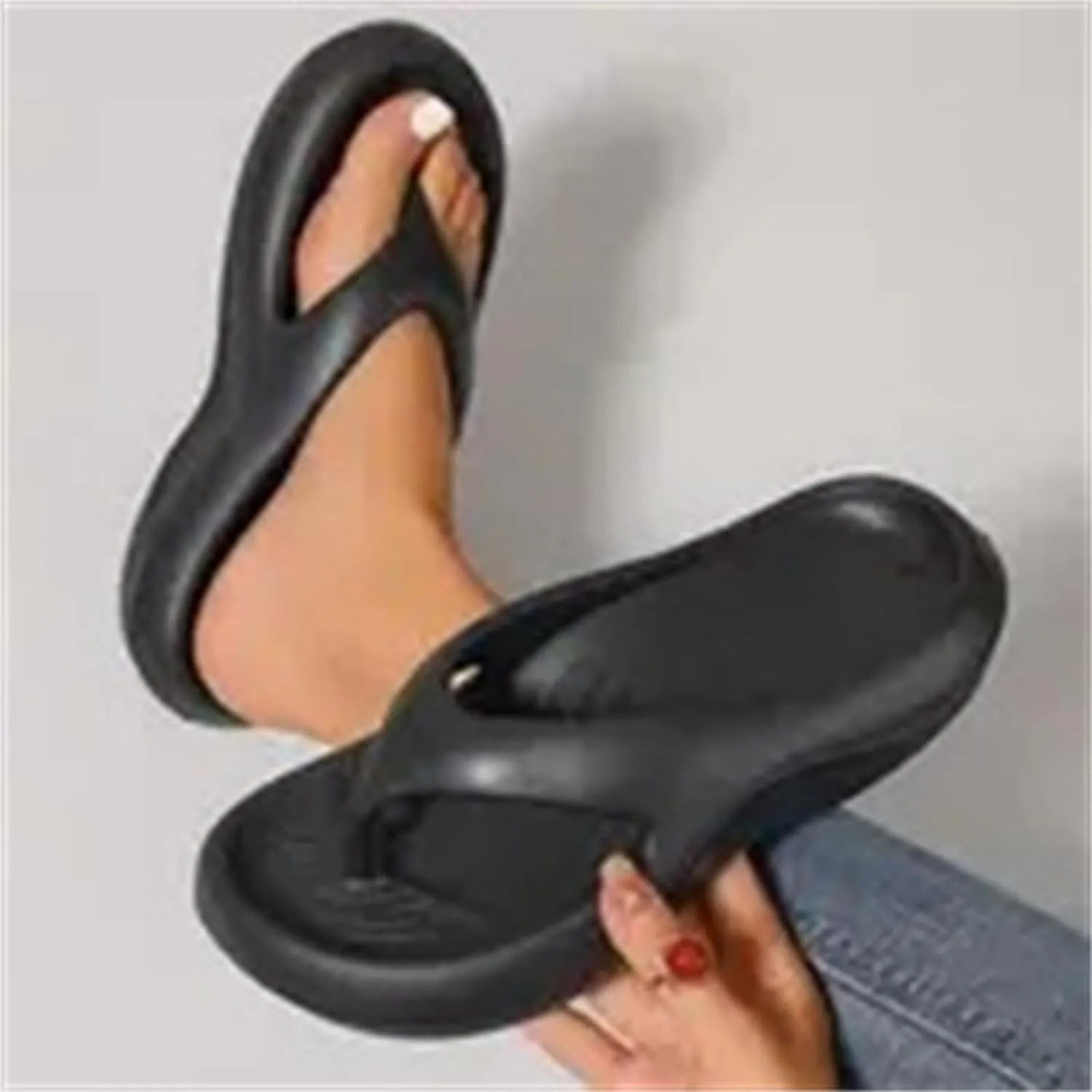 Arch Support Flip Flops for Women Men 2025 New Plantar Fasciitis Orthopedic Sandals Unisex Pillow Summer Beach Slides Non-slip Couple Shoes