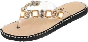 Arch Support Flip Flops for Women Women's Casual Flip Crystall Flat Flop Sandals Shoes Ladies Slippers Women's sandals