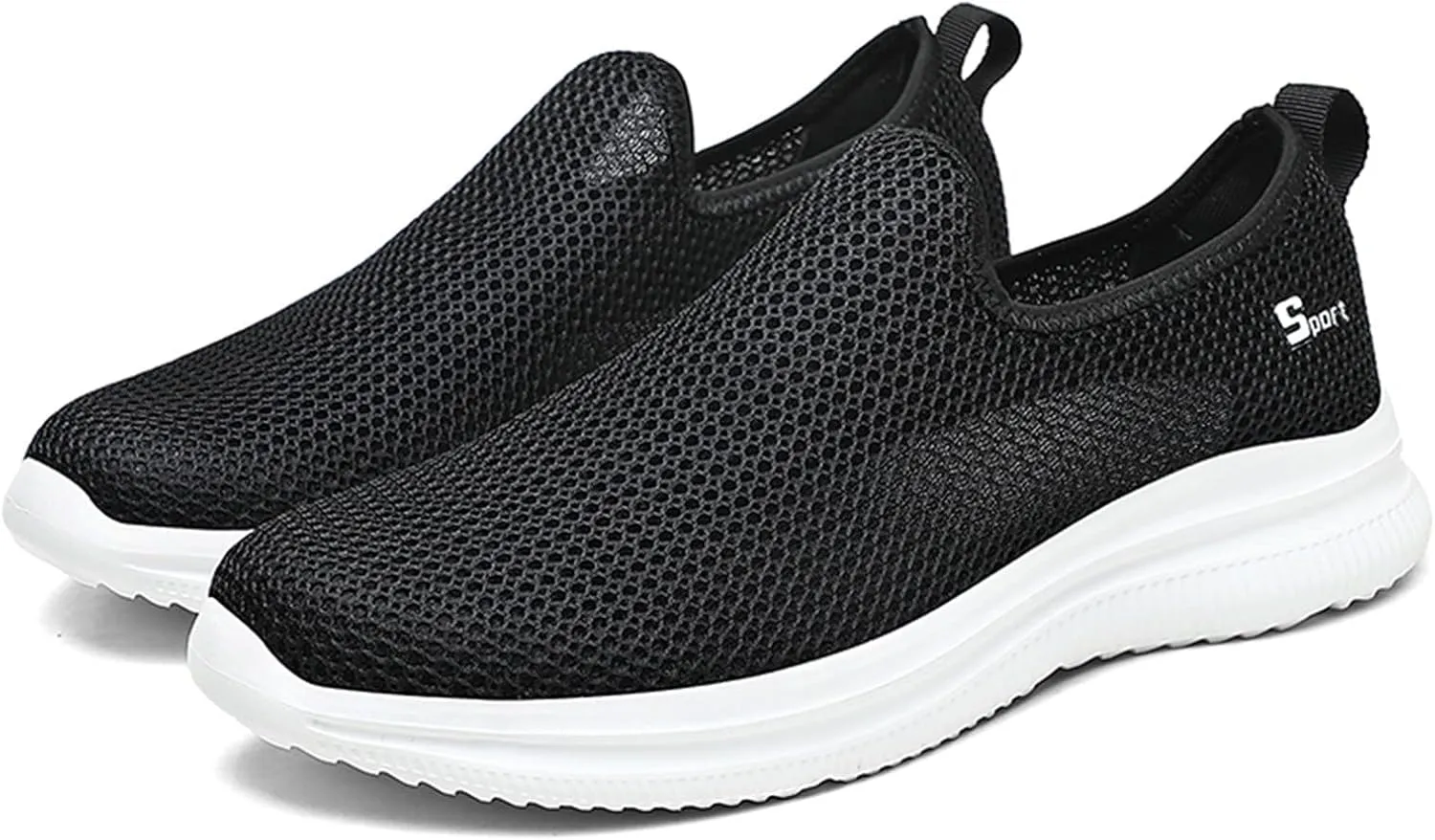 Arch Support Hiking Shoes for Men Slip-On Comfortable Light-Weight Shoe Comfortable & Light-Weight Stretch Shoes