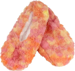 BambooMN Adult Super Soft Warm Cozy Fuzzy Soft Touch Sleeper Slippers Non-Slip Lined Socks
