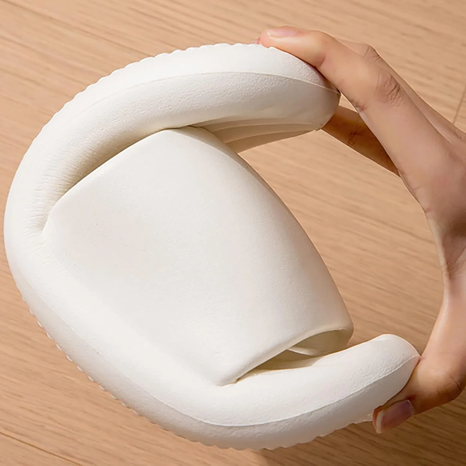 Bathroom Slippers Men Non Slip Quick Drying Shower Slides Non Slip Summer Bathroom Indoor House Slippers with Drain Holes
