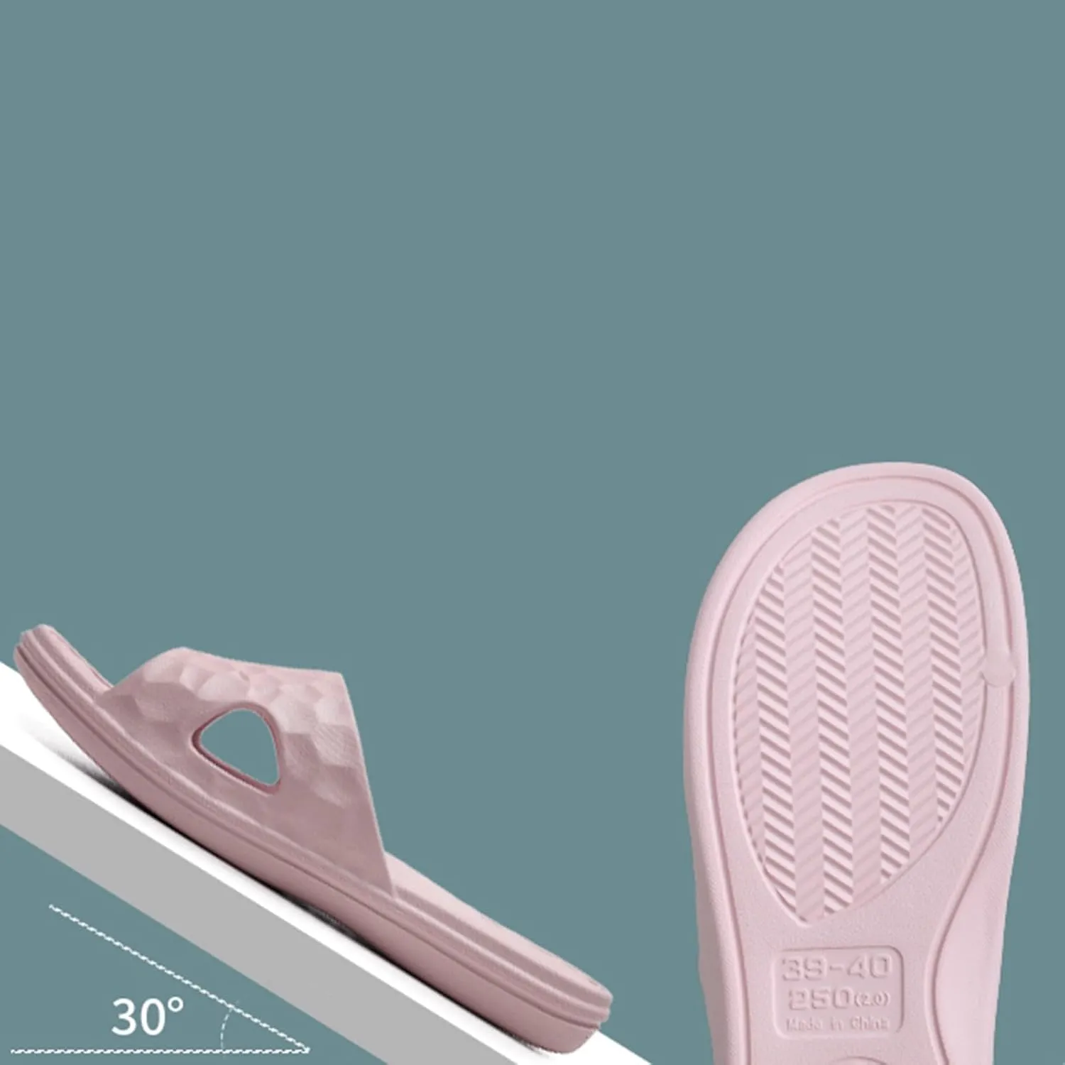 Bathroom Slippers Men Womens Slides Mens Shower Shoes Slides for Women Public Quick Drying Comfortable Slippers
