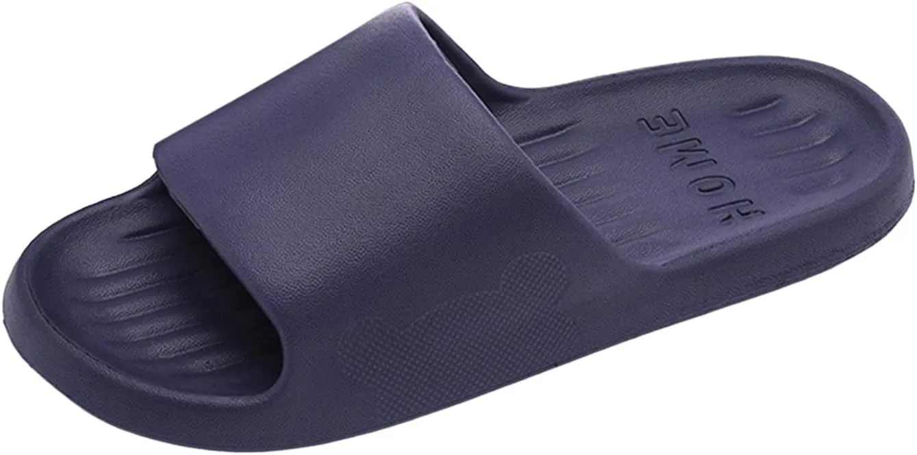 Bathroom Slippers Ultra Comfort Non-Slip Shower Sandals Indoor and Outdoor Cushioned Thick Sole Sandals for Indoor and Outdoor