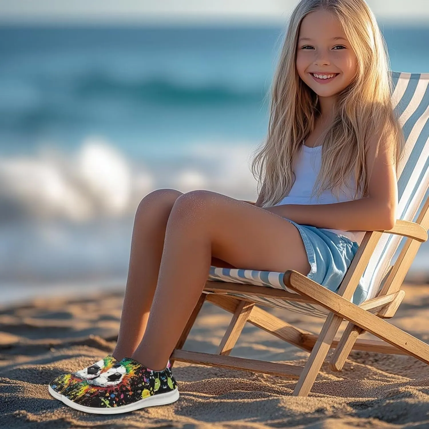 Boat Shoes, Cartoon Water Shoes for Kids, Slip On for Comfort and Style, Waterproof Garden Clogs Outdoors