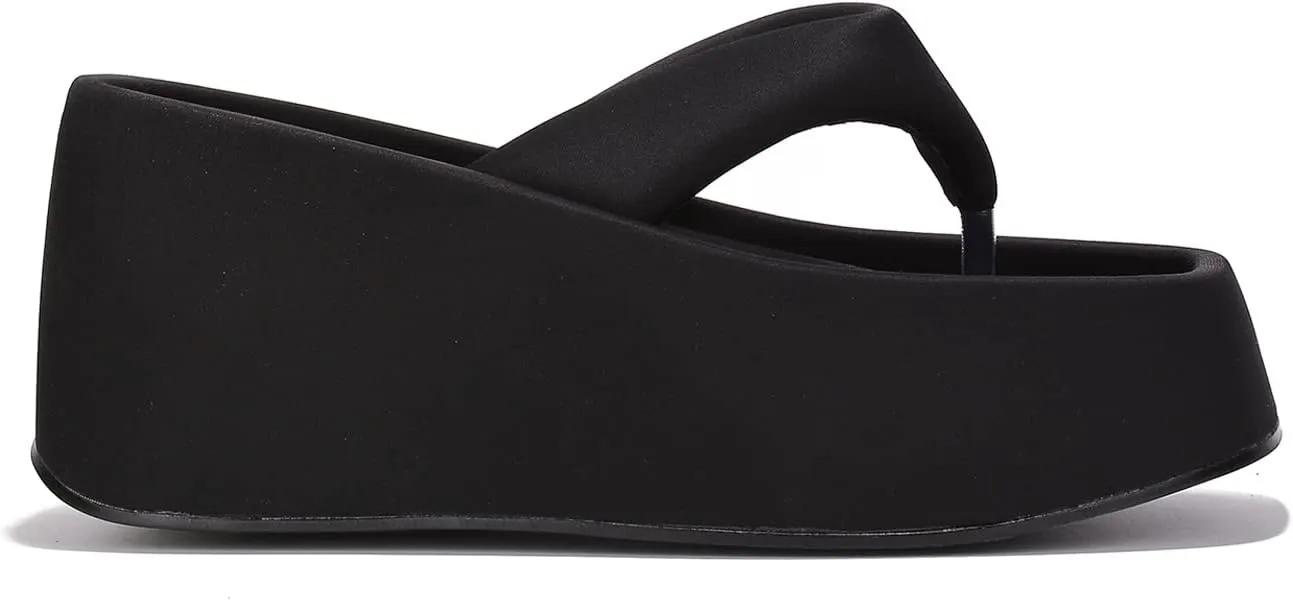 Cape Robbin Women's Platform Flip Flop Thong Wedge Sandals