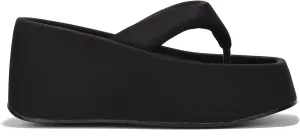 Cape Robbin Women's Platform Flip Flop Thong Wedge Sandals