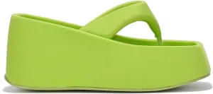 Cape Robbin Women's Platform Flip Flop Thong Wedge Sandals
