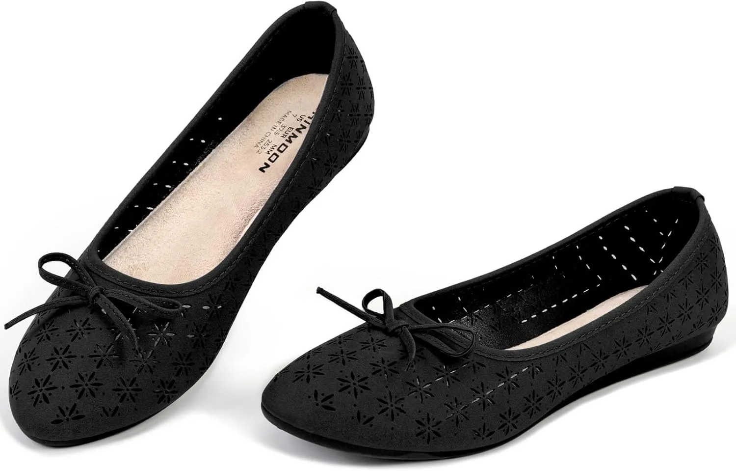 CHINMOON Women's Slip-Ons Ballet Flats Comfortable Lightweight Casual Dress Shoes