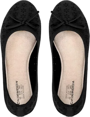 CHINMOON Women's Slip-Ons Ballet Flats Comfortable Lightweight Casual Dress Shoes
