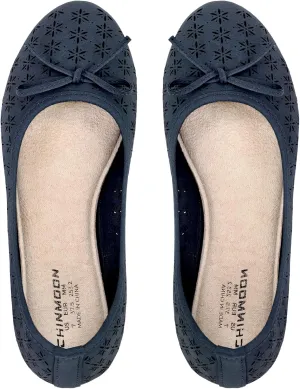 CHINMOON Women's Slip-Ons Ballet Flats Comfortable Lightweight Casual Dress Shoes