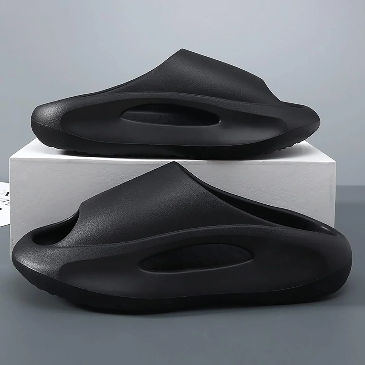 Cloud Slides Ultra Comfort Non-Slip Shower Sandals Indoor and Outdoor Non Slip Quick Drying Cloud Slides for Women with Arch Support