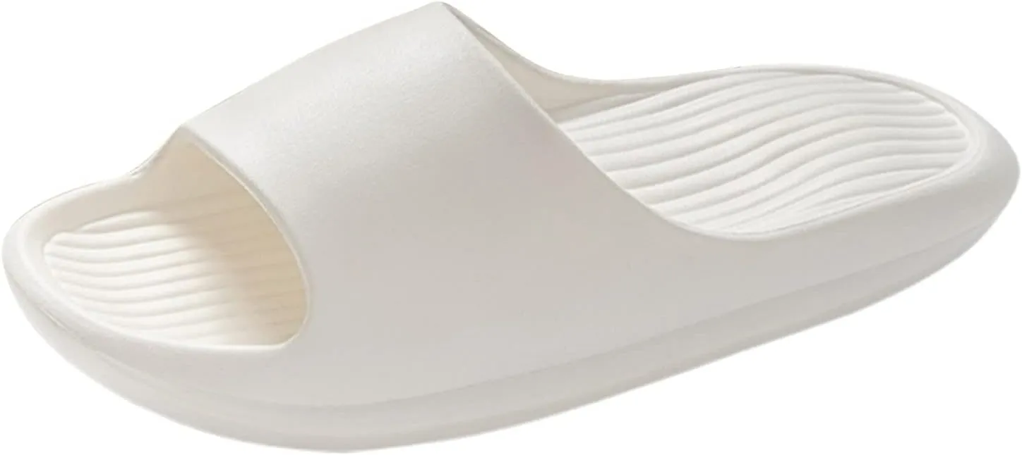 Cloud Slippers for Men Shower Shoes Women Bathroom Slippers Men Womens Slides Spa Drainage Hole House Slides