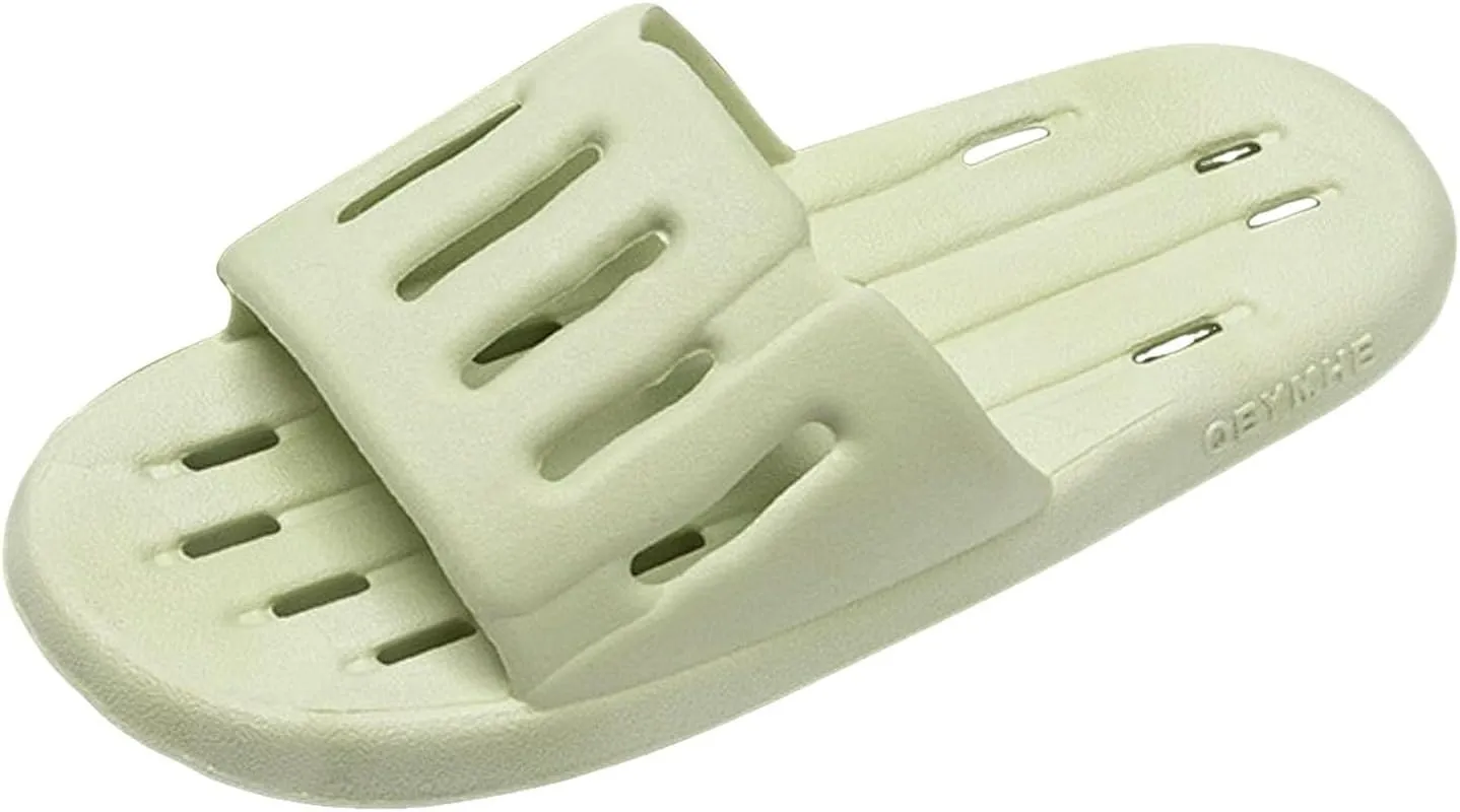 Cloud Slippers for Men Slides for Women Mens Slippers Shower Shoes Women Beach Travel Drainage Hole