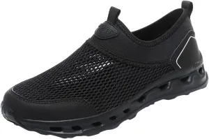 Couple Sports Shoes Spring and Summer New Pattern Fashion Simple Mesh Breathable Men's Leather Sneaker