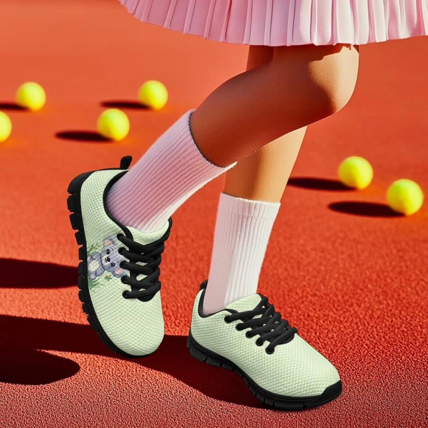 Cute Shoes for Teen Girls Everyday Kids Running Sneakers Non Slip