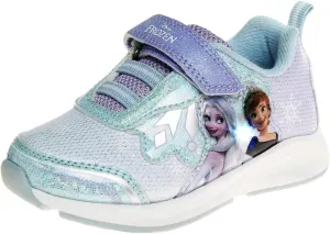 Disney Girls Frozen Light Up Laceless Running Shoes (Toddler/Little Girl)