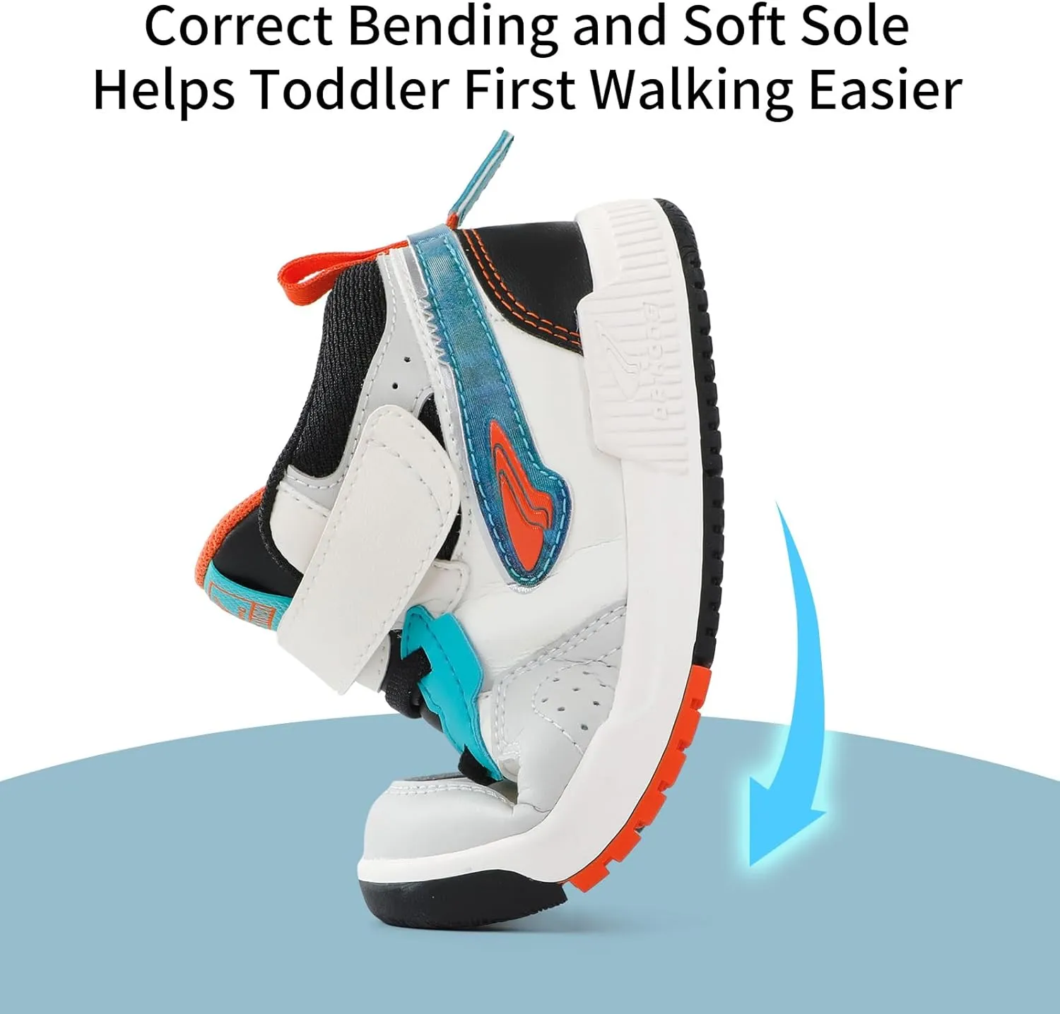 Dr Kong Toddler Shoes for Boys and Girls, Lightweight Kids Shoes with Non-Slip Sole, Kids Skateboard Sneakers for Everyday Use