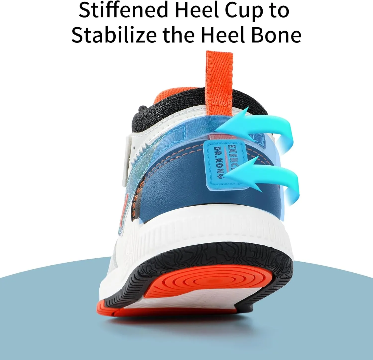 Dr Kong Toddler Shoes for Boys and Girls, Lightweight Kids Shoes with Non-Slip Sole, Kids Skateboard Sneakers for Everyday Use