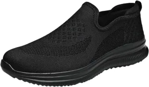 Fashion Men Mesh Mountaineering Casual Sport Shoes Lace Up Solid Color Running Breathable Soft High Tops Men Sneaker
