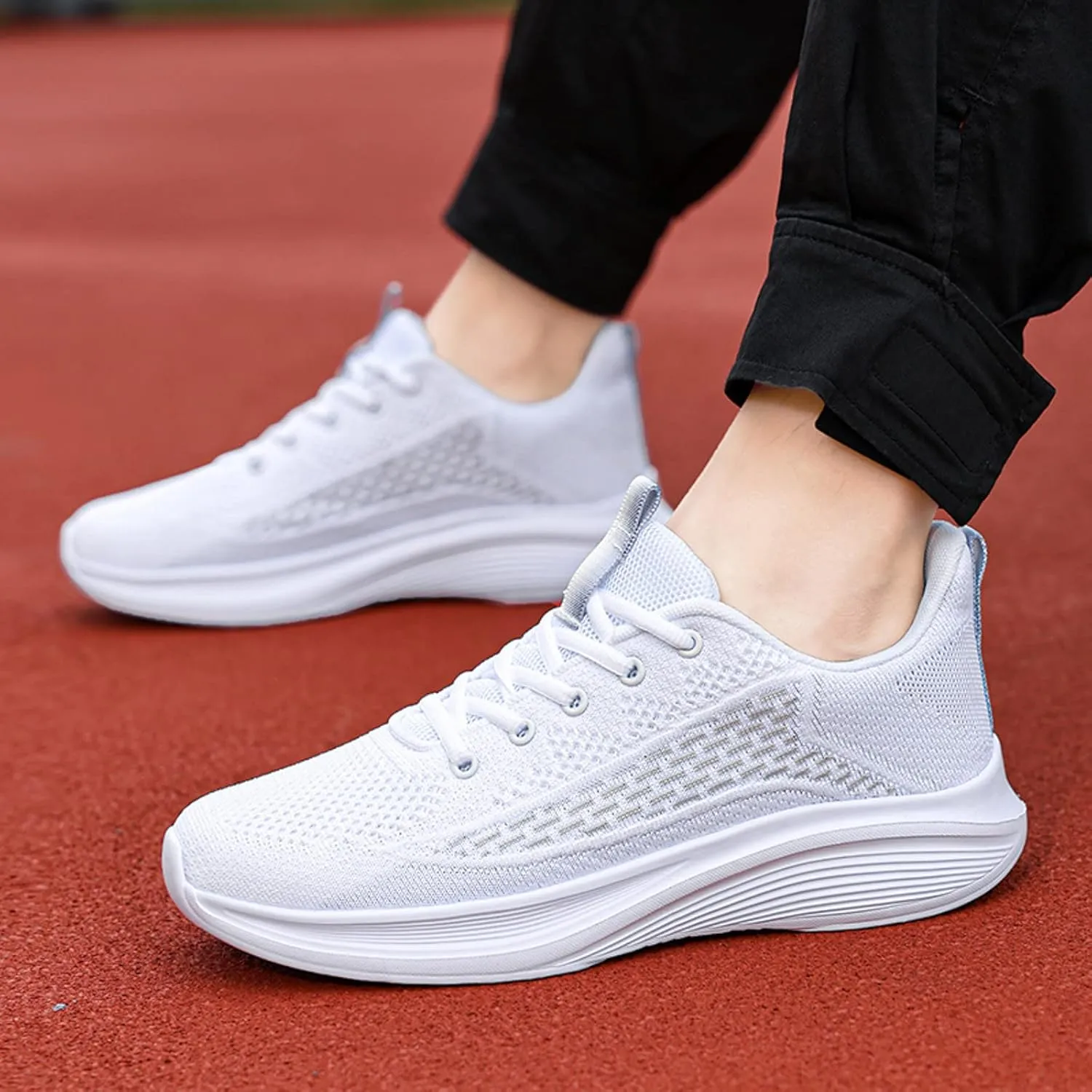 Fashion Sneakers Comfortable Men Sneakers Fashion Summer New Pattern Mesh Breathable Comfortable Non Slip Lace Up