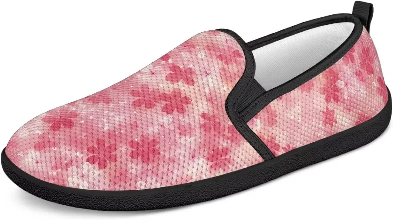 Fashion Sneakers for Women Shoes Lightweight Walking Casual Slip Ons Comfortable Art Painted Soft Athletic Travel Shoes for Ladies Sea Serise US Size 6-11