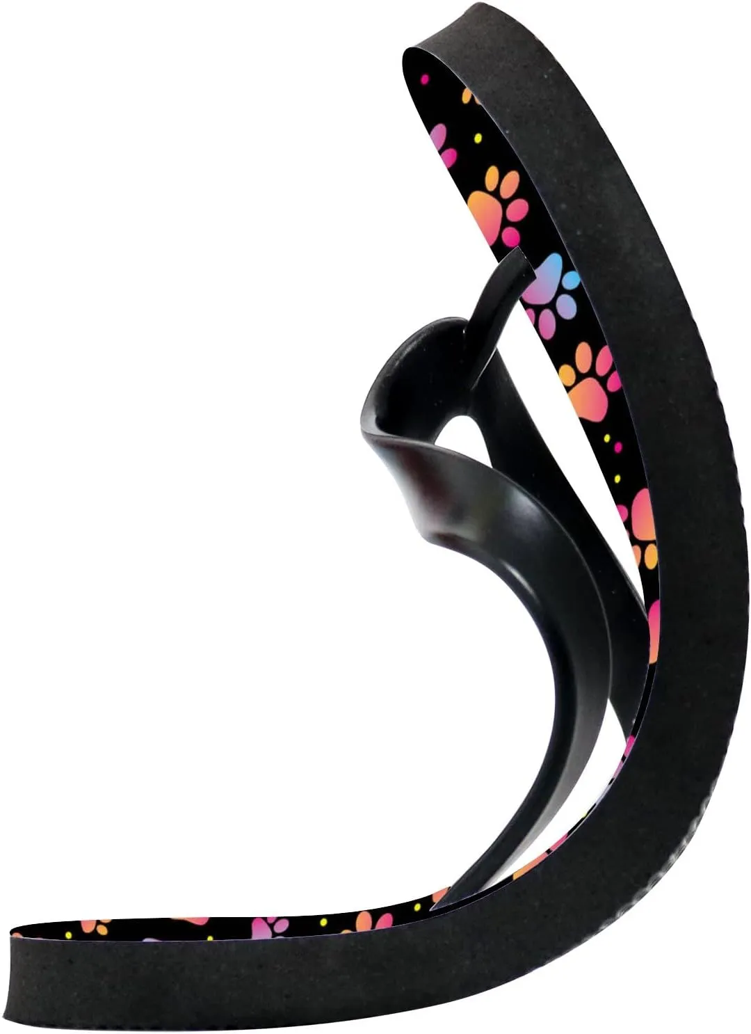 Flip Flops for Women Girls Colorful Paw Animal Footprint Summer Casual Thong Slippers Slide Flat Sandals for Beach