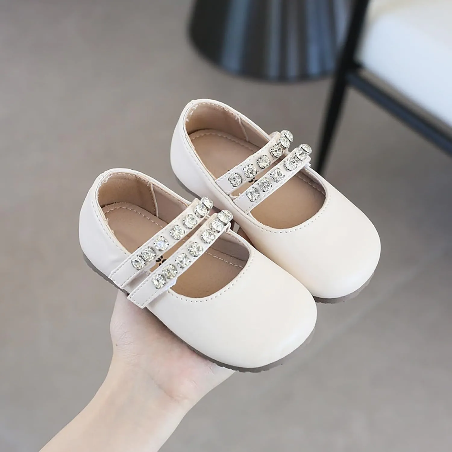 Girls Kids Mary Jane Loafers Sandals Summer Casual Light Barefoot Shoes Toddler Beach Outdoor Dress Dance Sport Shoes