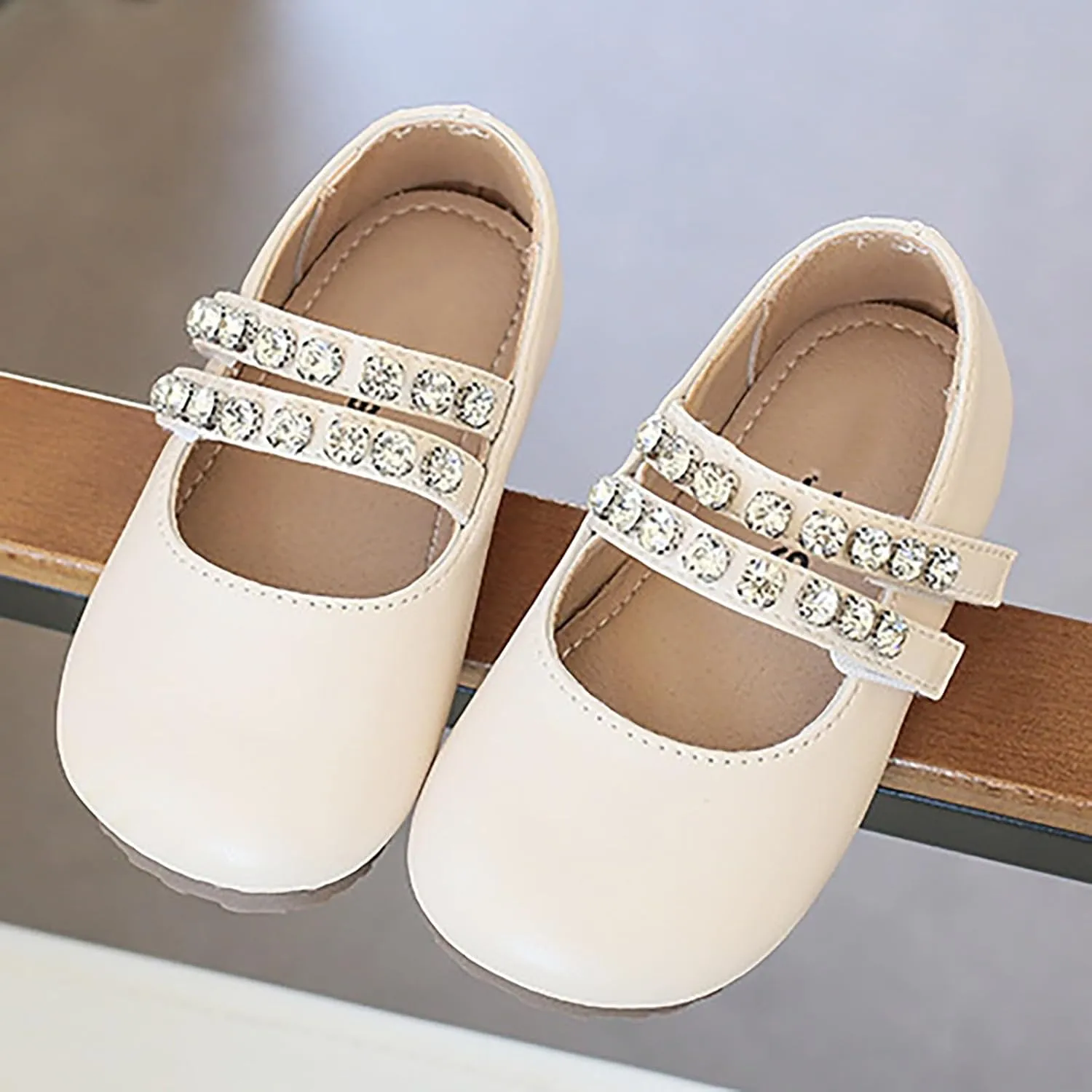 Girls Kids Mary Jane Loafers Sandals Summer Casual Light Barefoot Shoes Toddler Beach Outdoor Dress Dance Sport Shoes
