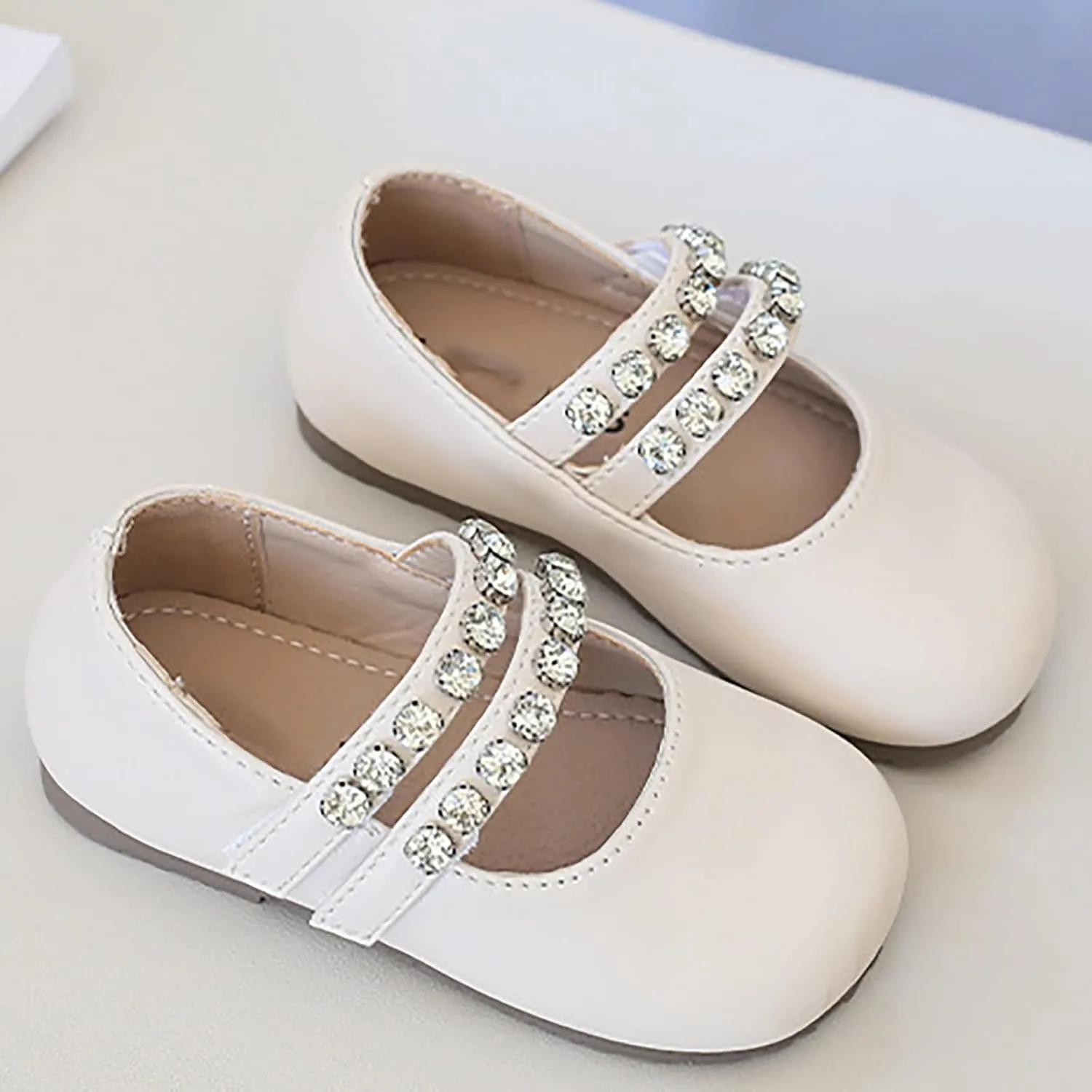 Girls Kids Mary Jane Loafers Sandals Summer Casual Light Barefoot Shoes Toddler Beach Outdoor Dress Dance Sport Shoes