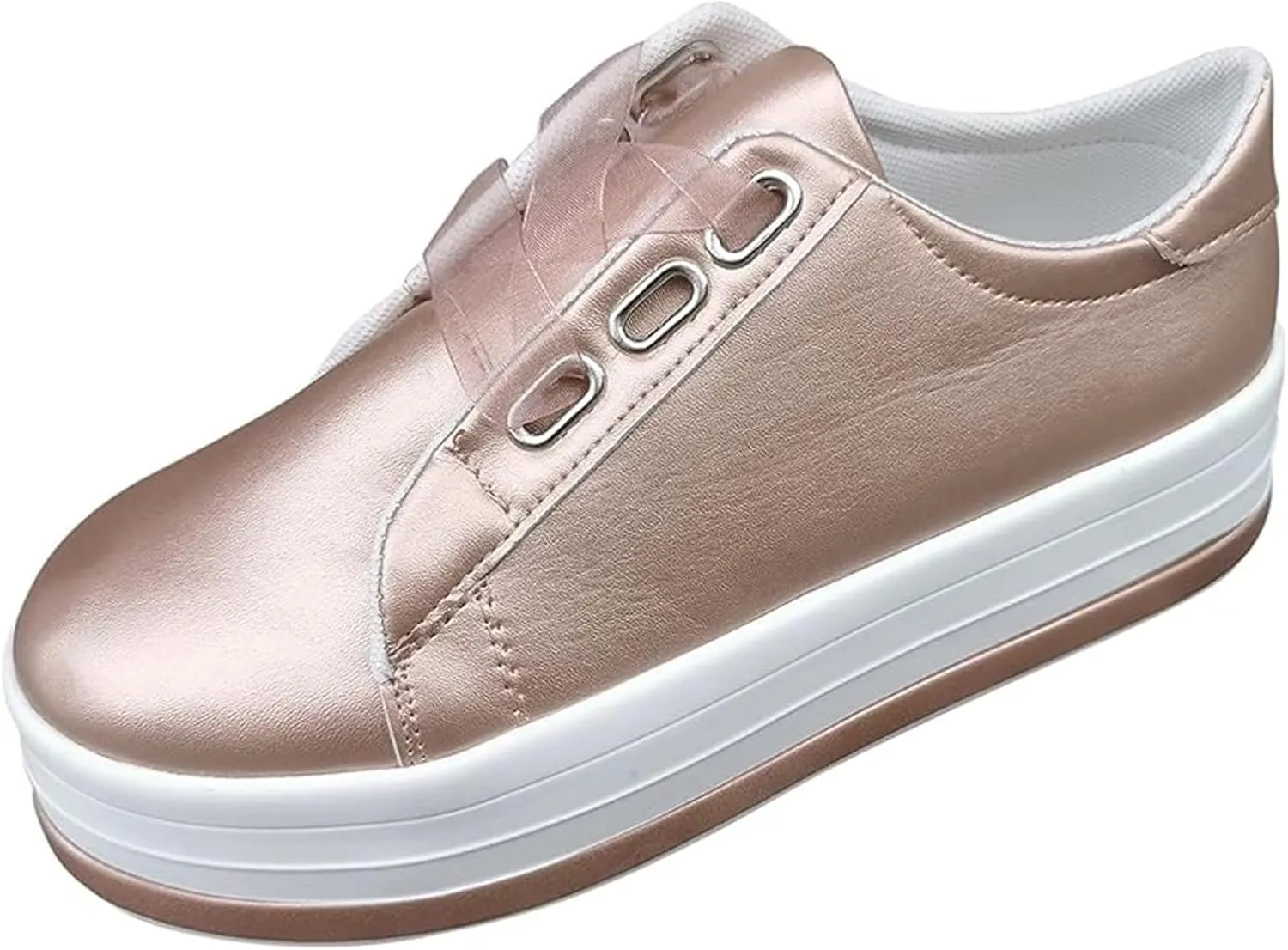 Lausiuoe Shoes For Women Flats Comfortable Dressy Summer Fashion Slip On Canvas Loafers Casual Classic Walking Shoes