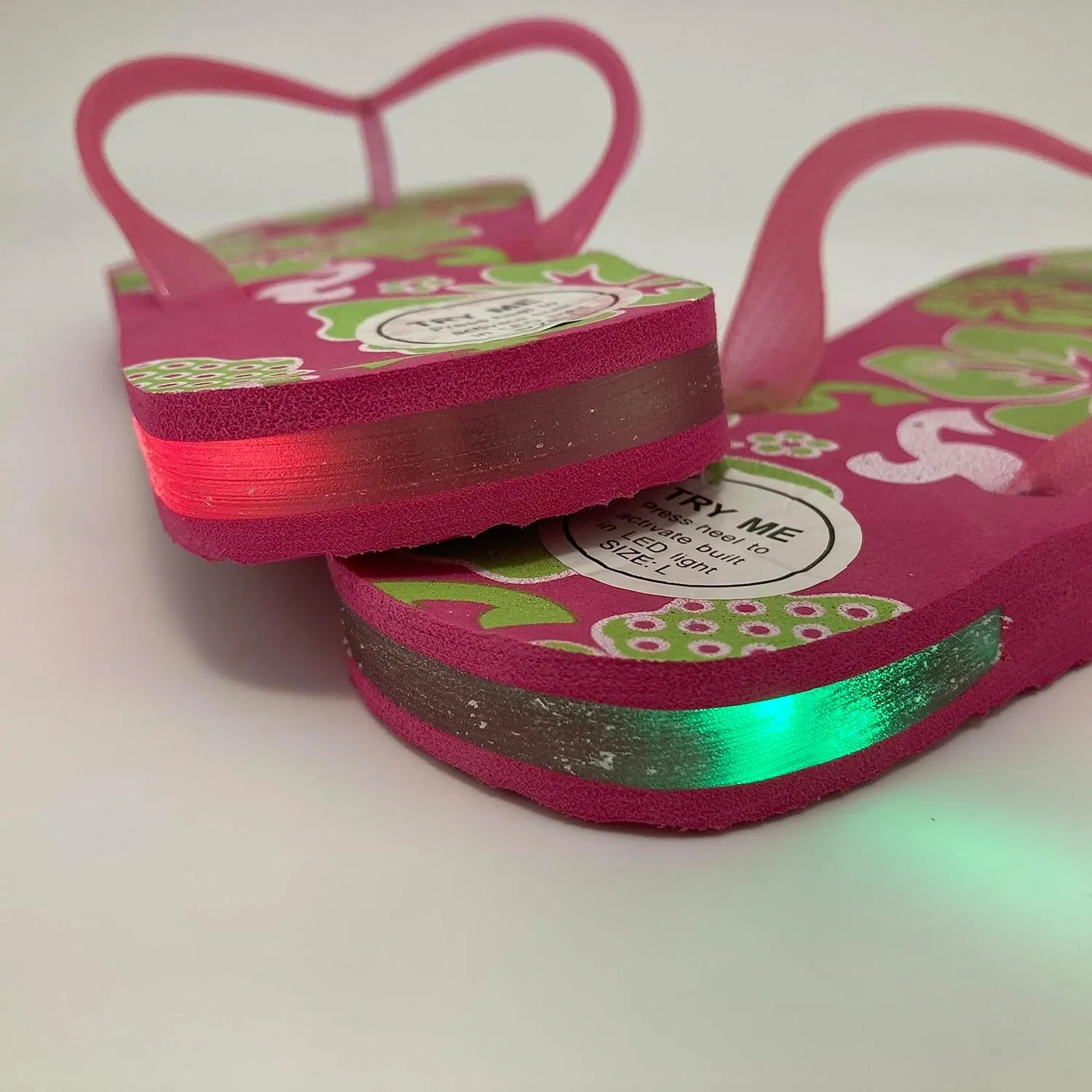 Light Up LED Flip Flops Sandals for Kids