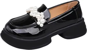 Loafers for Women Women's Casual Flat Leather Shoes Comfortable Everyday Footwear