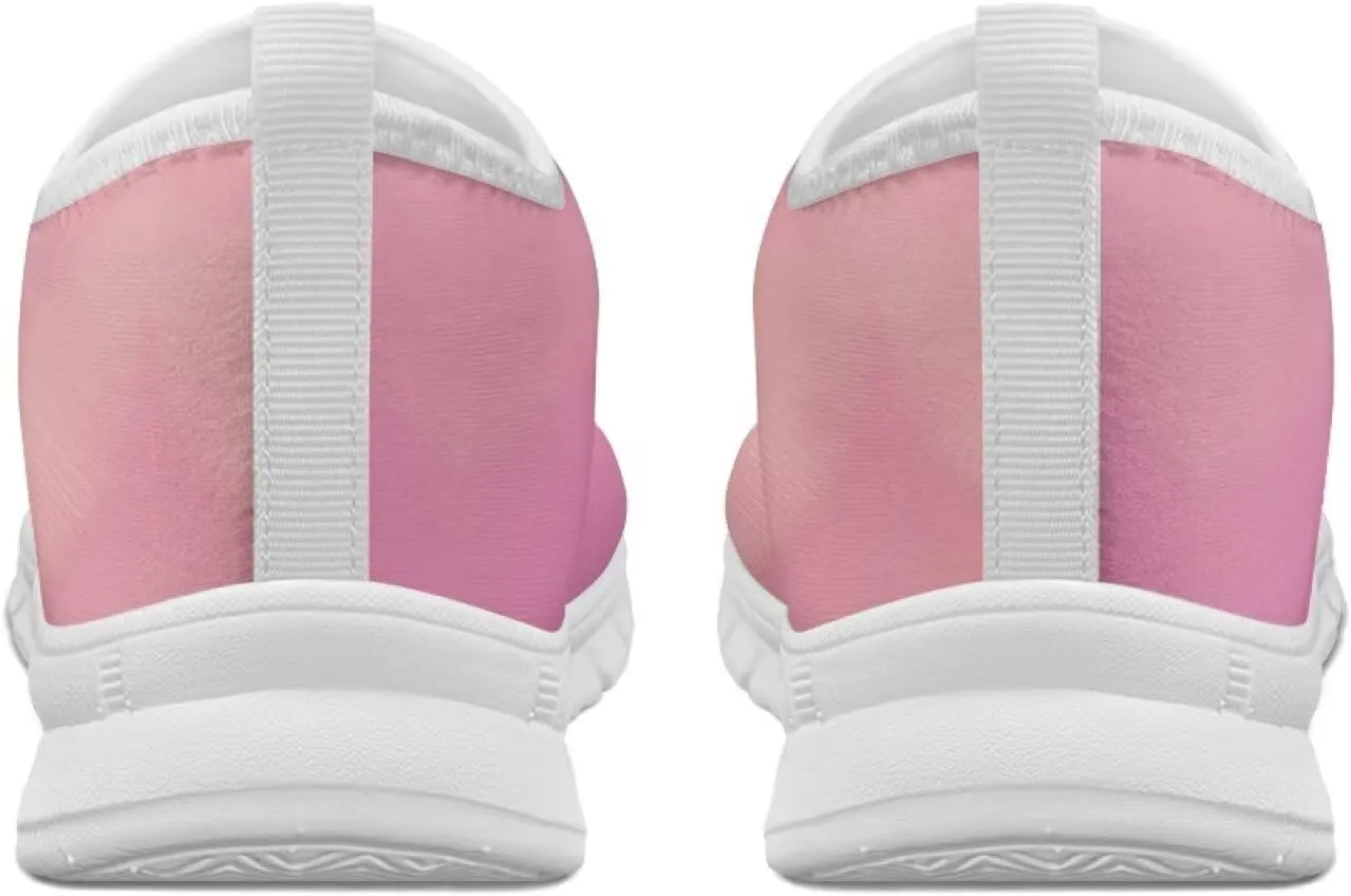 Low-Top Slip Ons Women's Casual Sneakers Non Slip Soft Loafers Comfortable Walking Shoe Fashion Sneakers White Sole Size 5.5-11.5