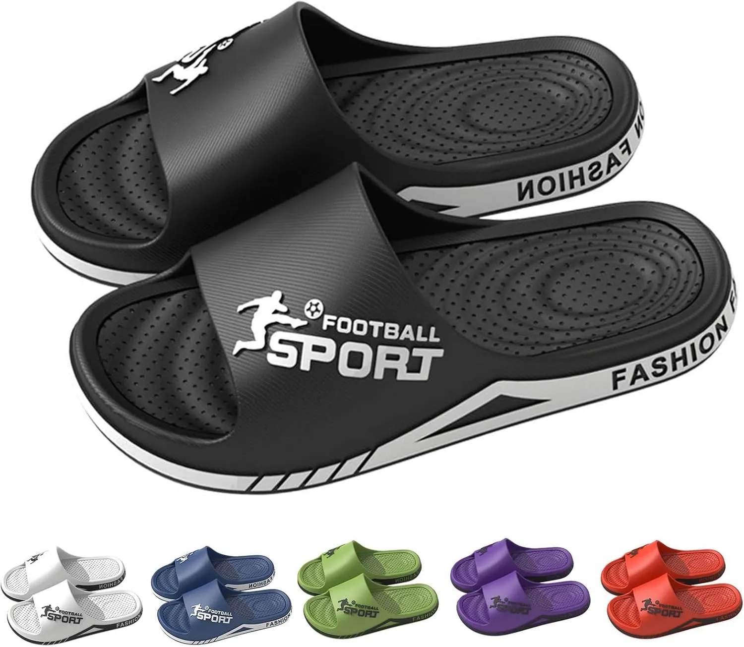 Men Solid Shower Room Home Non Slip Breathable Massage Soft Sole Quick Drying Slipper Comfortable Crazy Slippers for Men