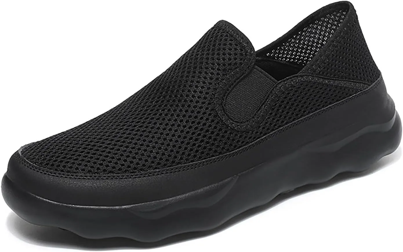 Men's Arch Support Insole Shoes Comfortable Breathable Slip On Sneaker Comfortable & Light-Weight Stretch Shoes