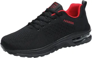 Men's Athletic Running Shoes Breathable and Light Outdoor Comfy Walking Shoe Men's Lightweight Cushion Sneakers