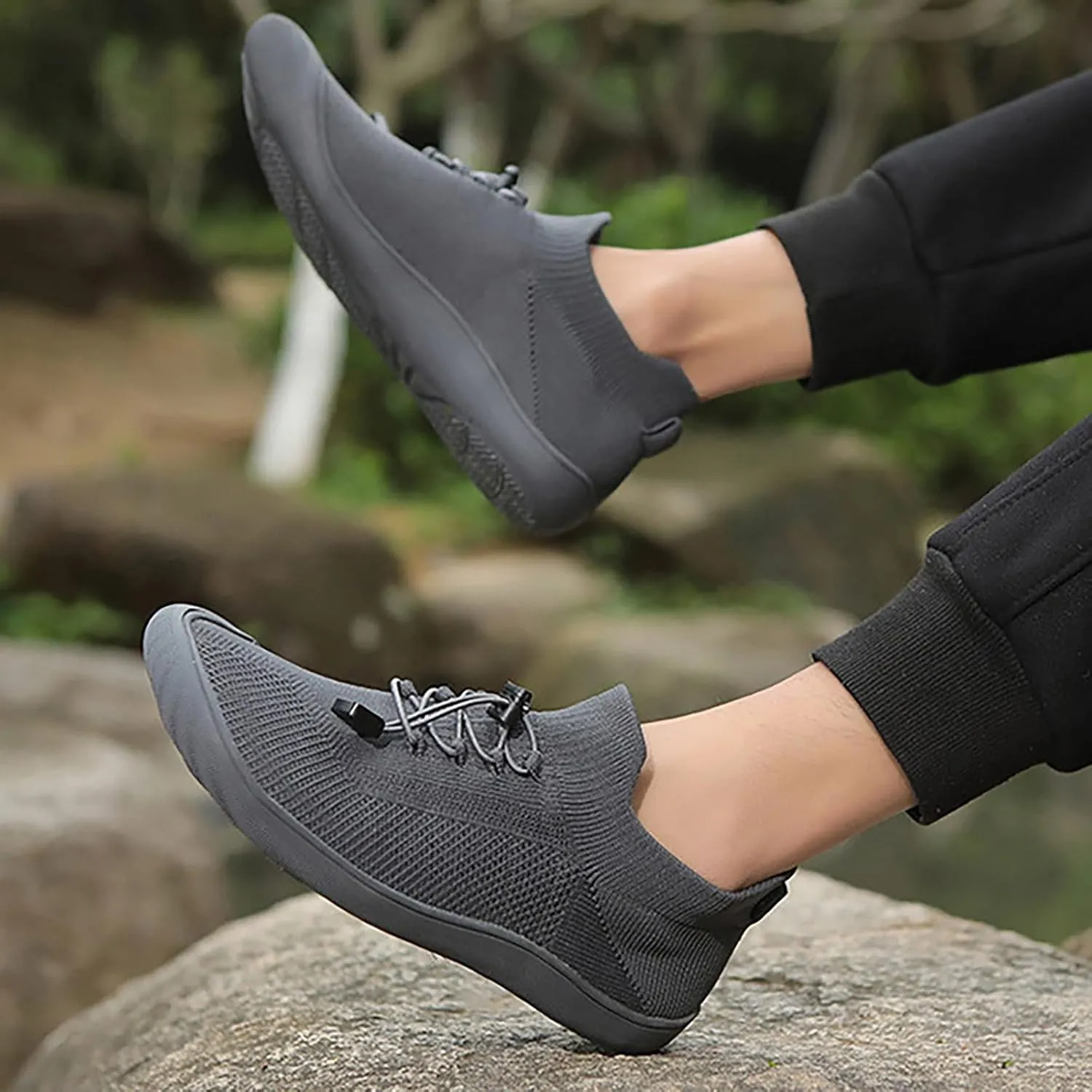 Men's Casual Dress Sneakers Oxfords Business Mesh Womens Tennis Shoes Mesh Breathable Shoes Casual Men's Fashion Sneakers Slip On Tennis Shoe Loafers Dress Shoe