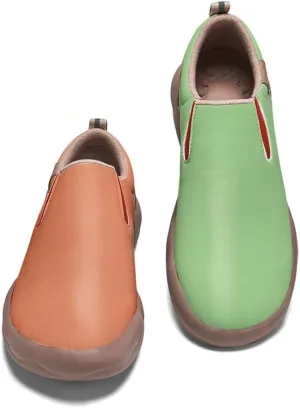 Men's Casual Shoes Slip Ons Walking Loafers Lightweight Comfortable Art Painted Travel Sneaker Macaron Style