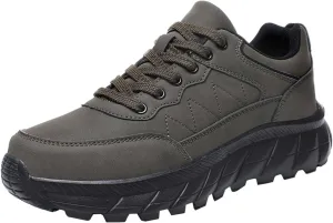 Mens Fashion Sneakers Casual Thick Sole Walking Running Shoes Comfortable Tennis Shoes Round Toe Non Slip Summer Spring Men Sneaker for Hiking