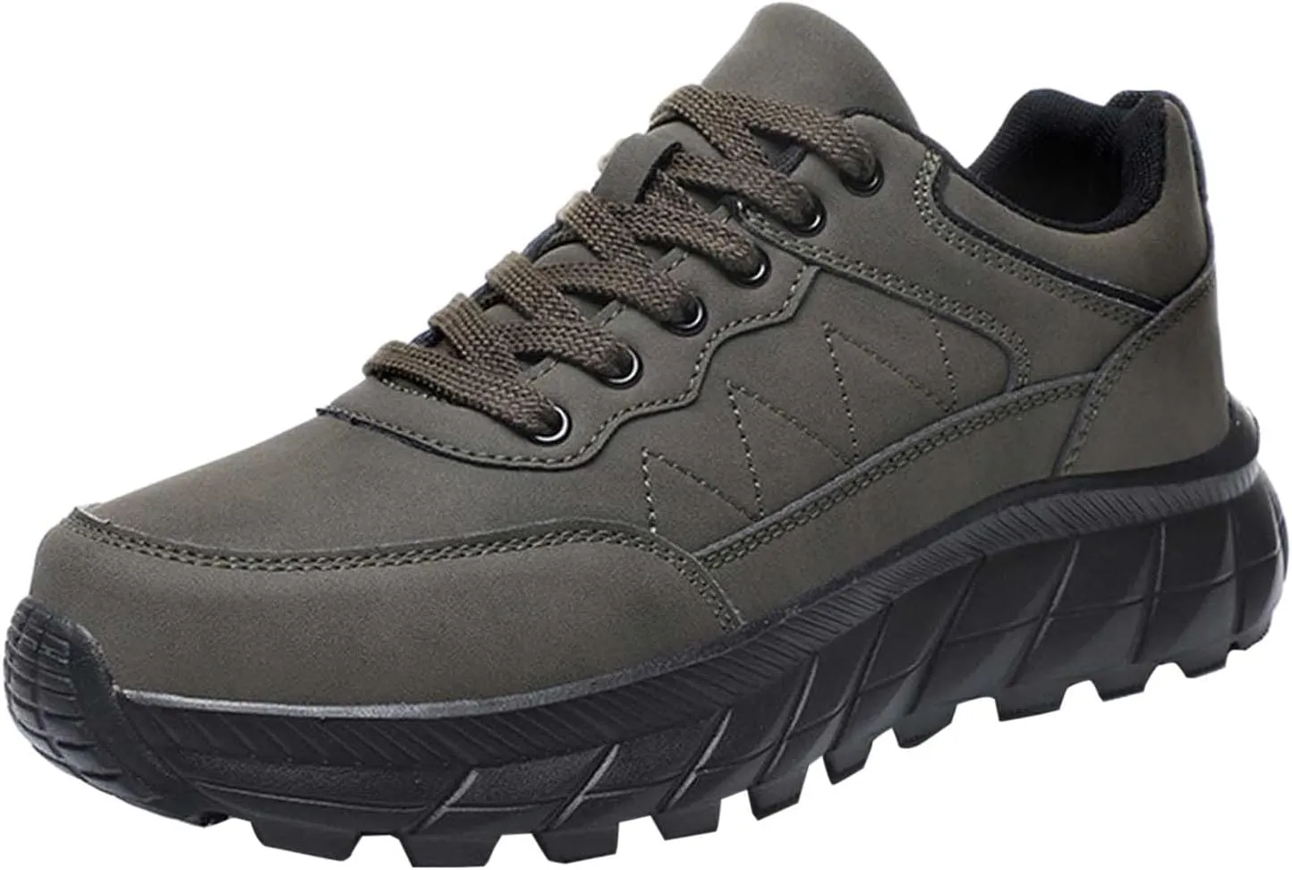 Mens Fashion Sneakers Casual Thick Sole Walking Running Shoes Comfortable Tennis Shoes Round Toe Non Slip Summer Spring Men Sneaker for Hiking