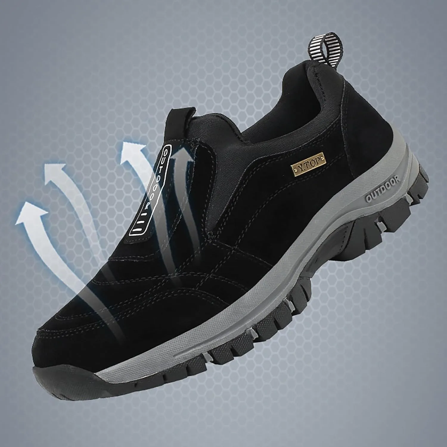 Men's Foreign Trade Mountaineering Shoes Spring and Summer Outdoor Shoes Slip Off Mens Sneaker Casual