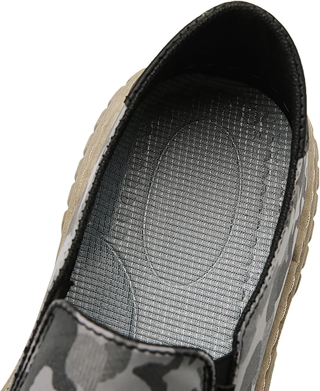 Men's Single Foot Stirrup Sneakers Canvas Comfortable Breathable Casual Skateboarding Summer Fashion Shoes
