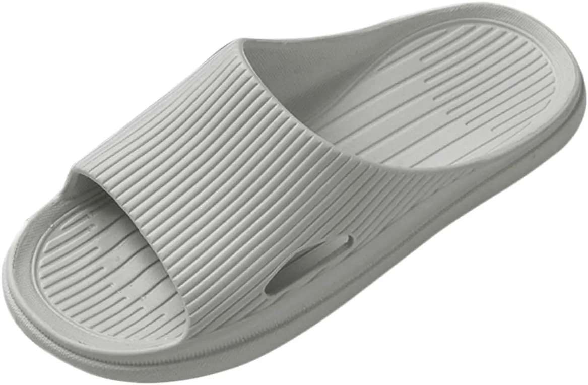 Mens Slides Womens Slides Mens Slippers Shower Shoes Women Living Room Indoor Outdoor Travel Slippers
