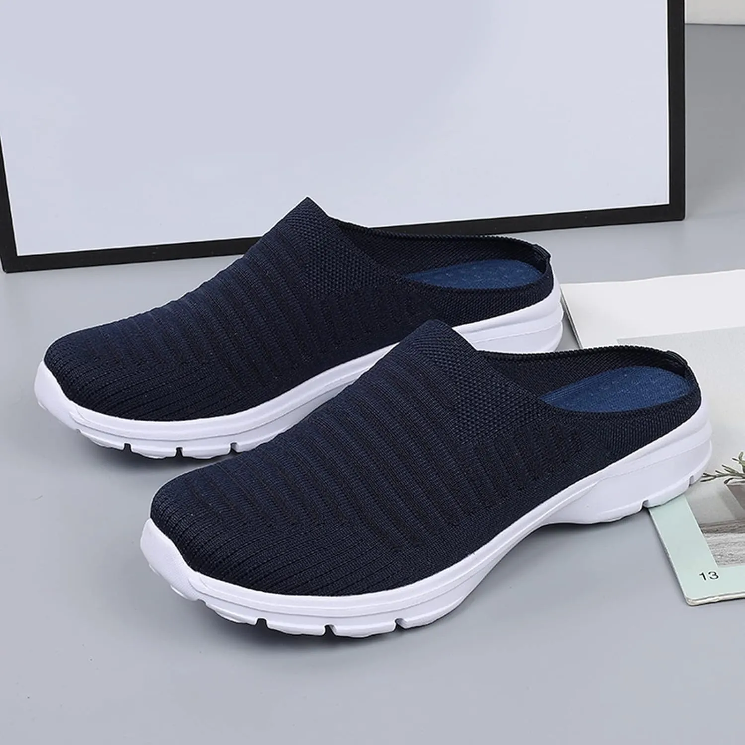 Mens Slippers with Arch Support Casual Mules Running Shoes for Men Boots Casual Shoes Trendy White Sneakers Red Tennis Shoe Loafers Dress Shoe