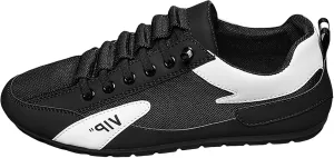 Men's Stylish Lightweight Sneakers Breathable and Light Outdoor Comfy Walking Shoe Casual Elderly Lace Up Shoes