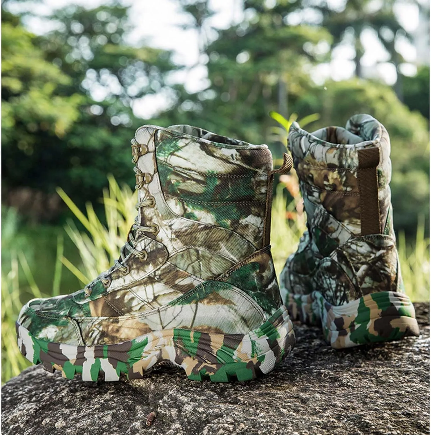 Men's Tactical Military Army Combat Boots Outdoor Work Boots Hunting Boots